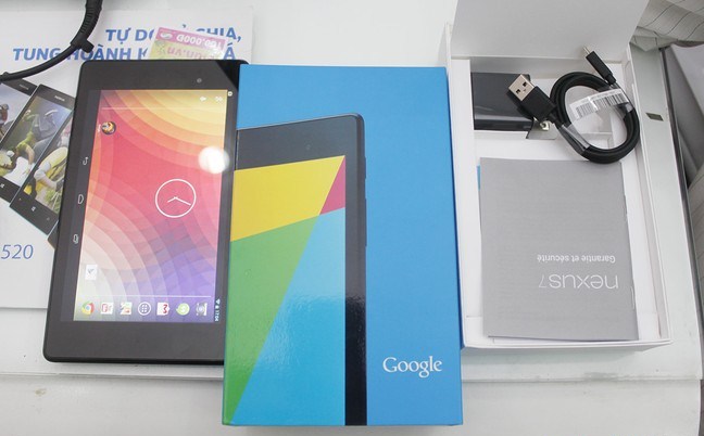 [Trên tay] Máy tính bảng Nexus 7 thế hệ 2: Máy đẹp, cấu hình cao